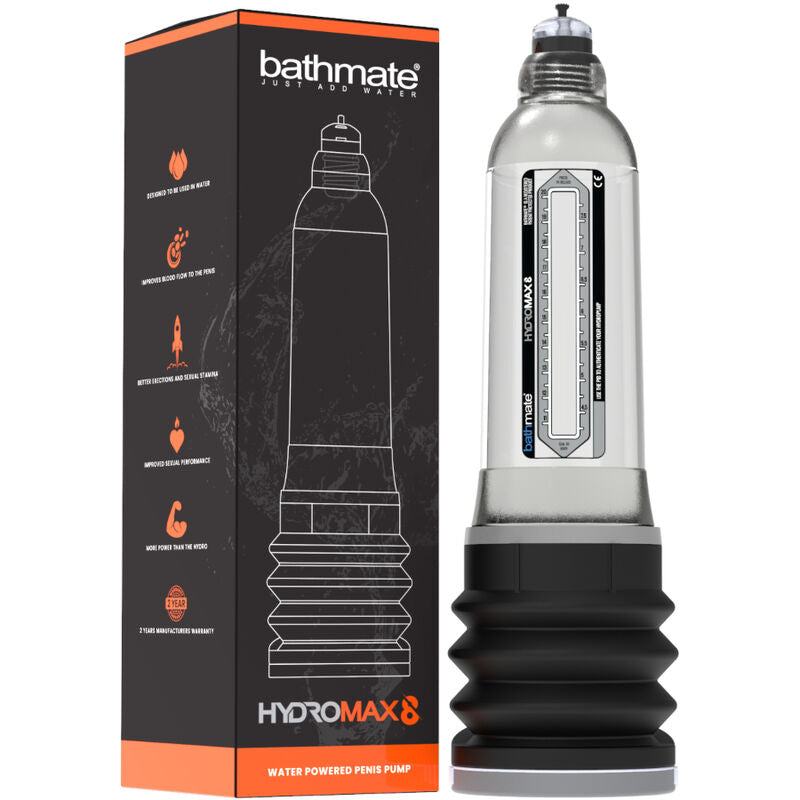 BATHMATE Hydromax 8 Clear penispump