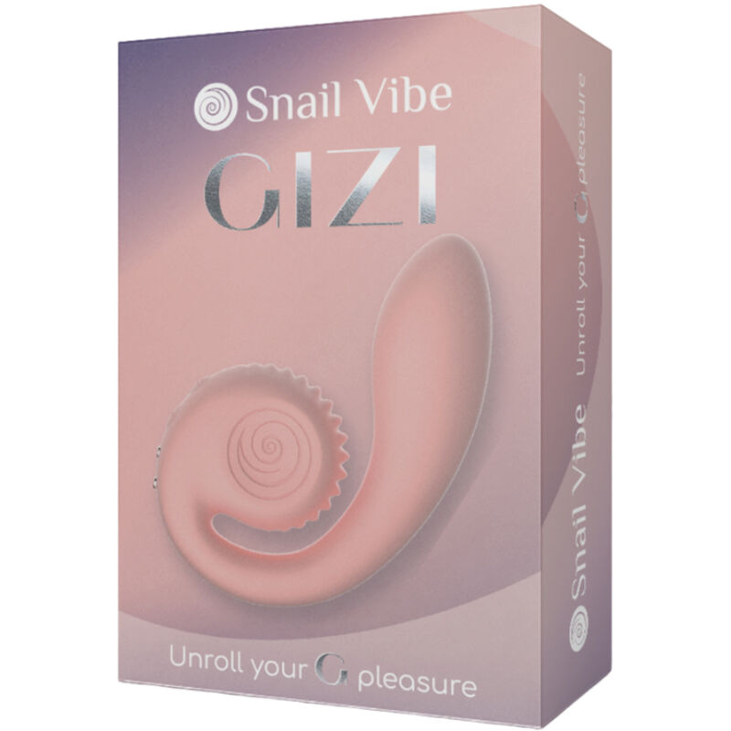 Snail Vibe Gizi Dual Stimulator i rosa
