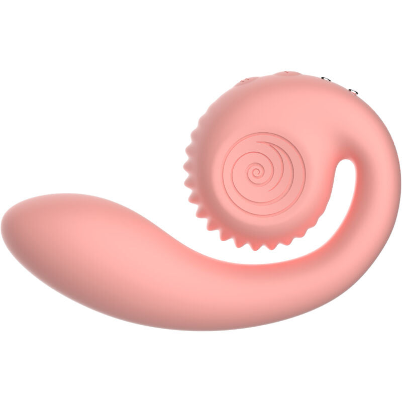 Snail Vibe Gizi Dual Stimulator i rosa