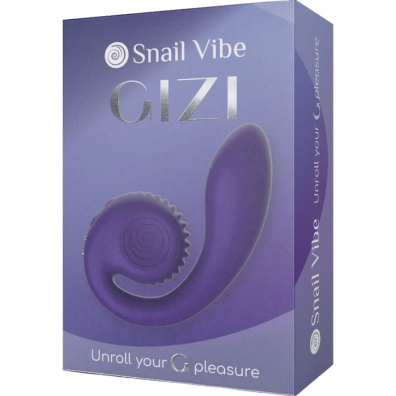 Snail Vibe Gizi Dual Stimulator i lila färg