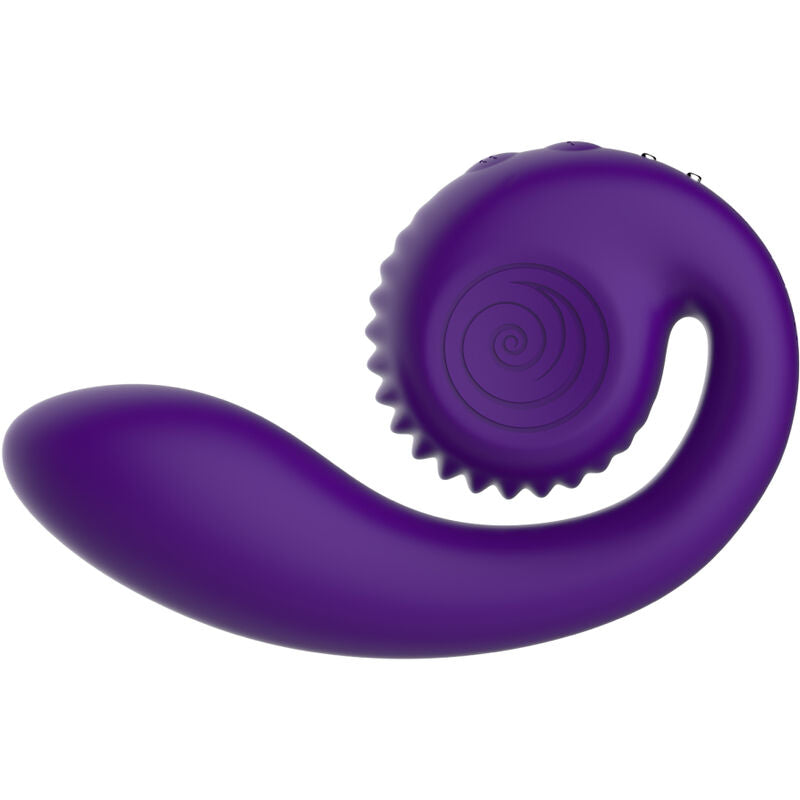 Snail Vibe Gizi Dual Stimulator i lila färg