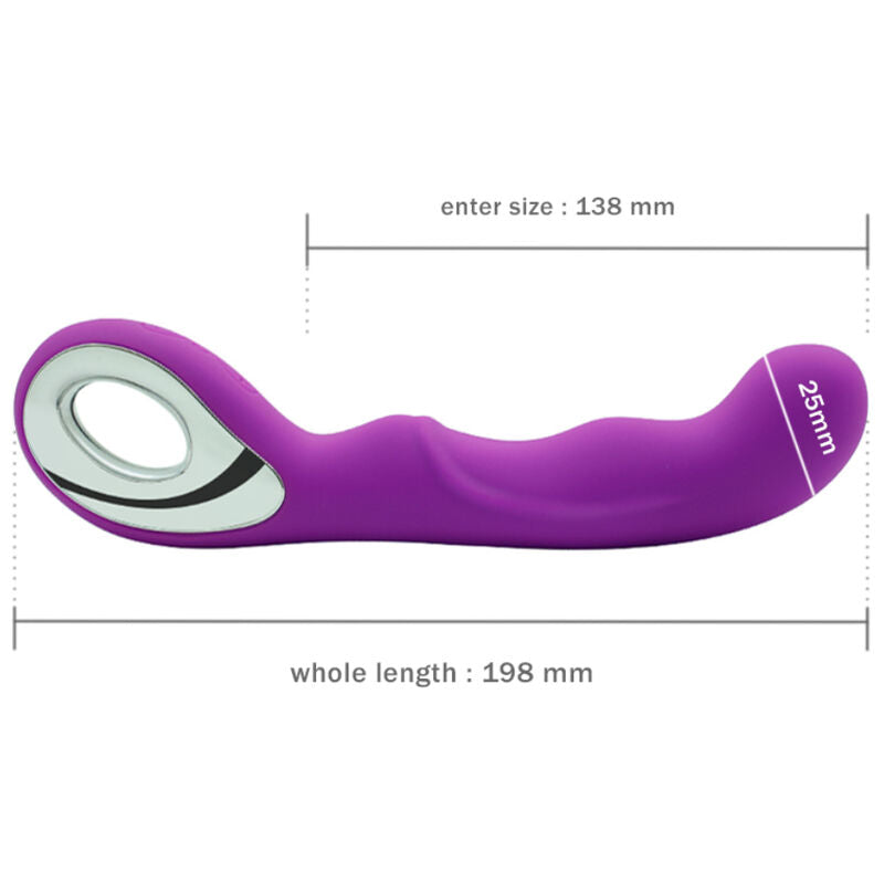 Armony Anna Pull Ring Vibrator i violett färg