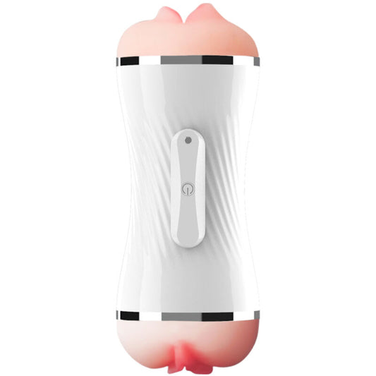 ARMONY dubbla vagina och mun vibrator masturbator vit