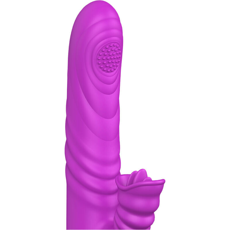 ARMONY Angelia multifunktionsvibrator i violett med värmeeffekt