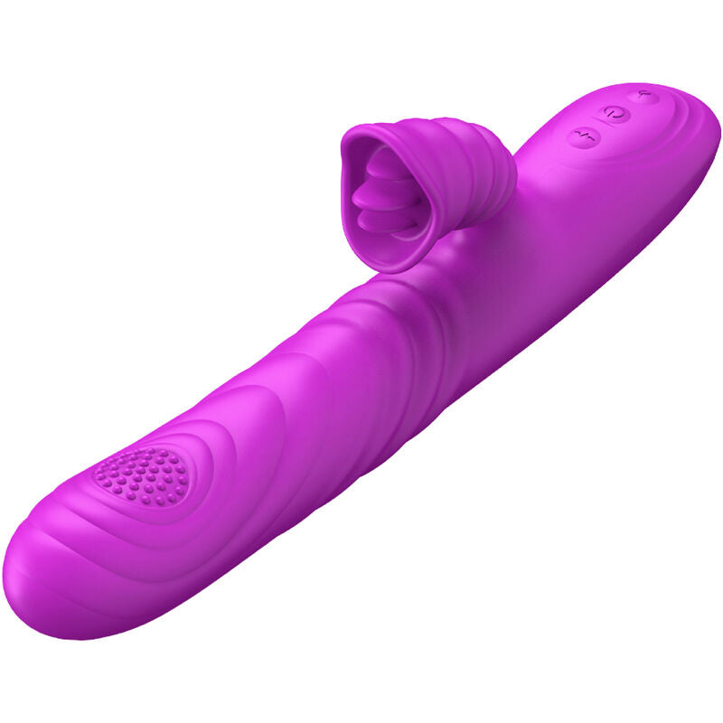 ARMONY Angelia multifunktionsvibrator i violett med värmeeffekt