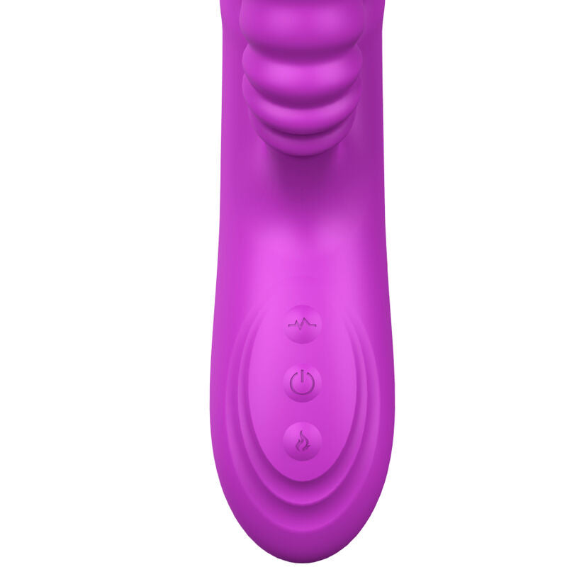 ARMONY Angelia multifunktionsvibrator i violett med värmeeffekt