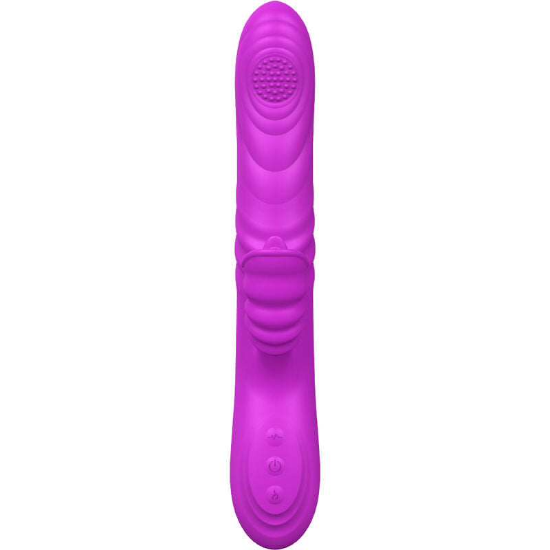 ARMONY Angelia multifunktionsvibrator i violett med värmeeffekt