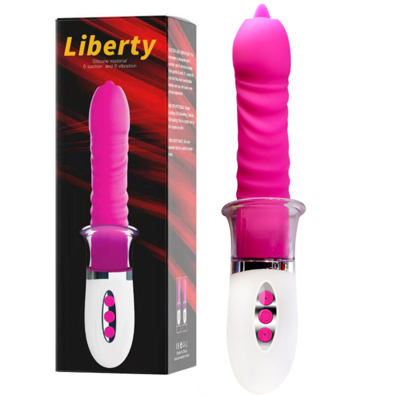 ARMONY Liberty vibrator med thrusting och tungspets