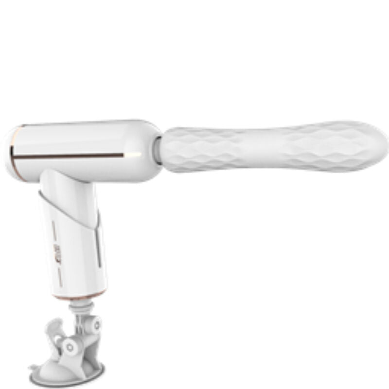 Armony Fking Machine justerbar och automatisk vibrator i vit färg