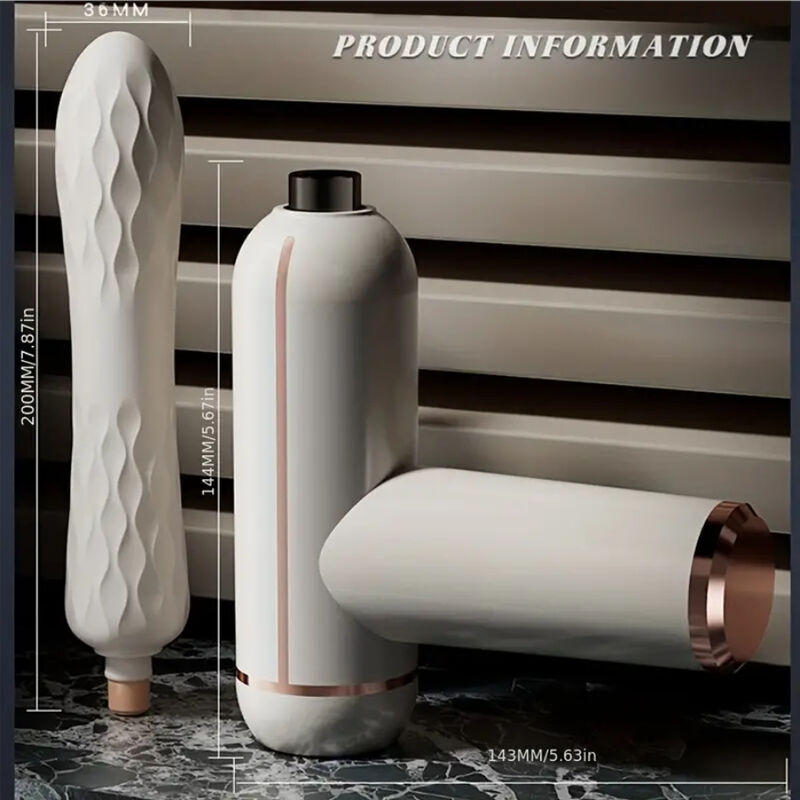Armony Fking Machine justerbar och automatisk vibrator i vit färg