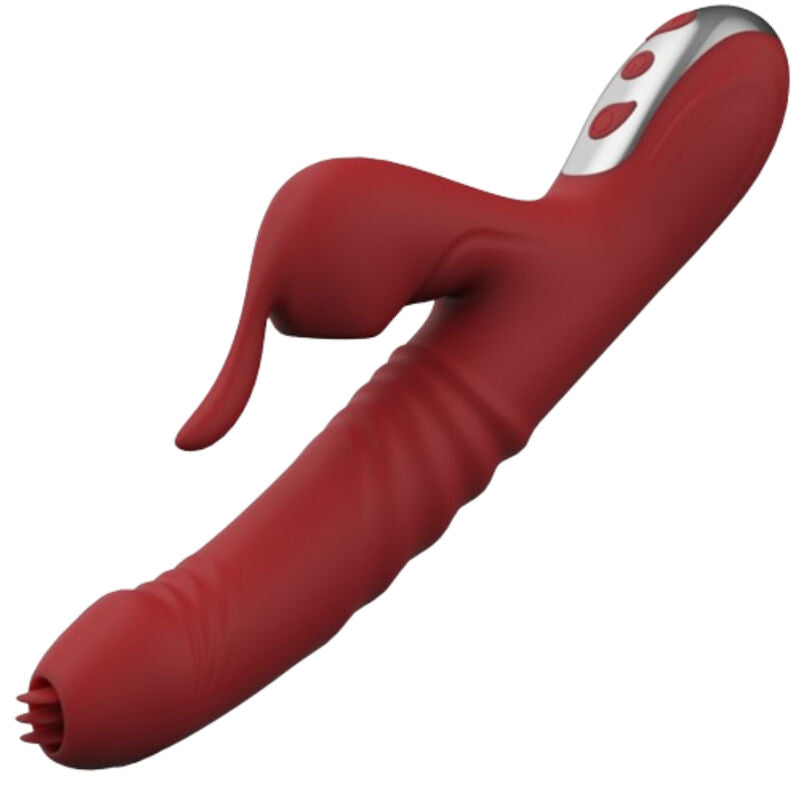 ARMONY - Suck vibrator & sug med stimulerande tunga burgundy