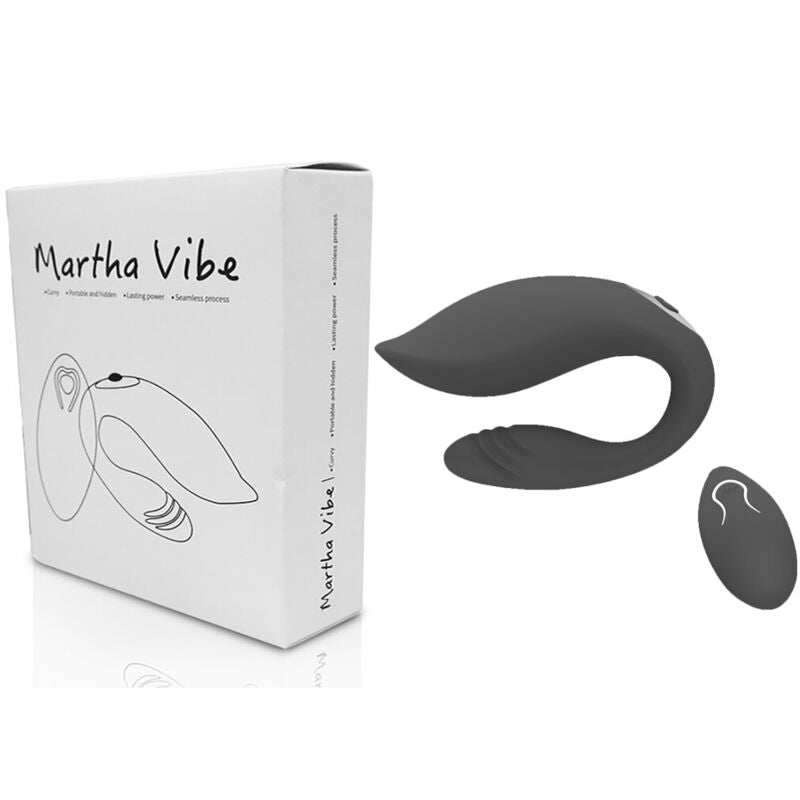 Armony Martha vibrator för par med fjärrkontroll i svart