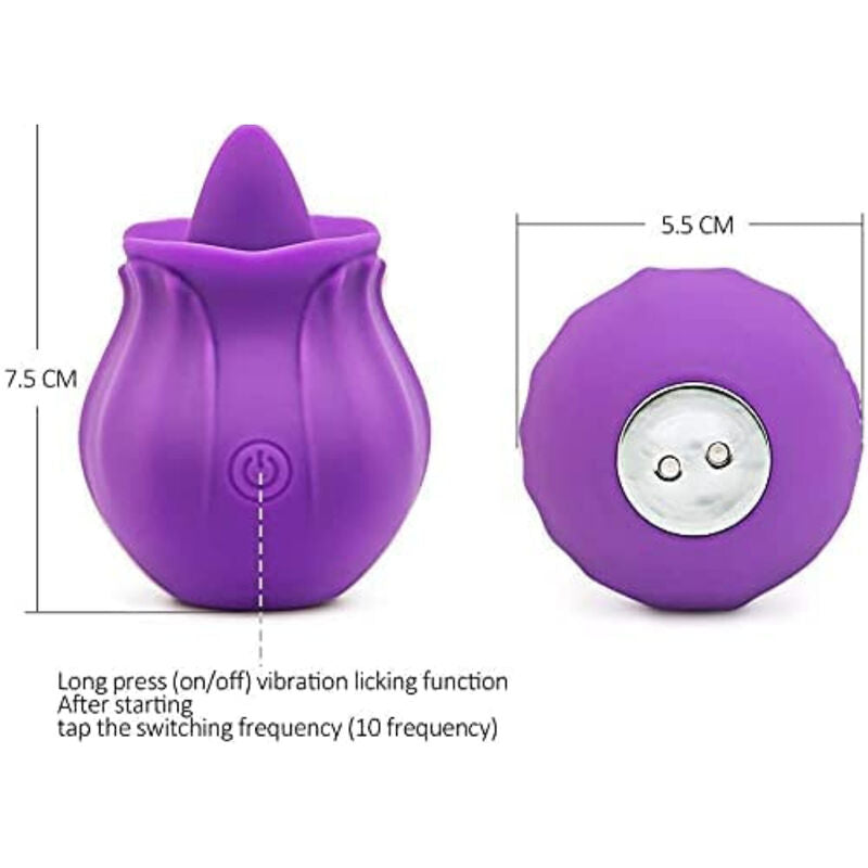 Fig vibrator med tunga från Armony