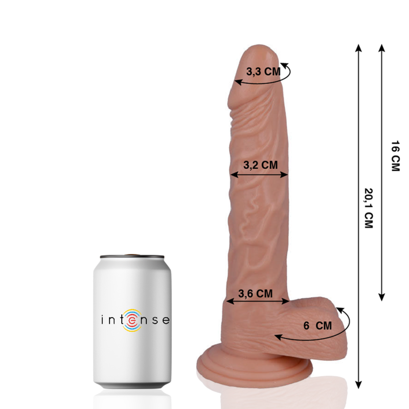 MR INTENSE - 21 REALISTISK DILDOS 20.1 CM -O- 3.2 CM