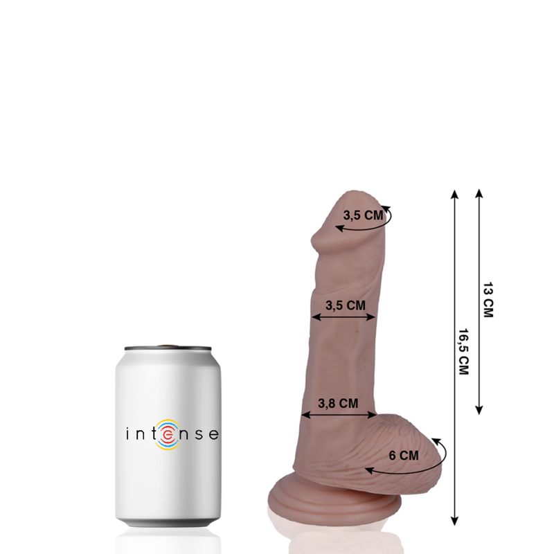 MR INTENSE - 5 REALISTIC COCK 16,5 CM -O- 3,5 CM