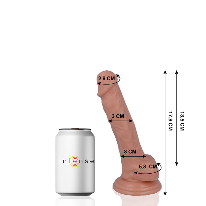 MR INTENSE realistisk dildo 17.8 cm
