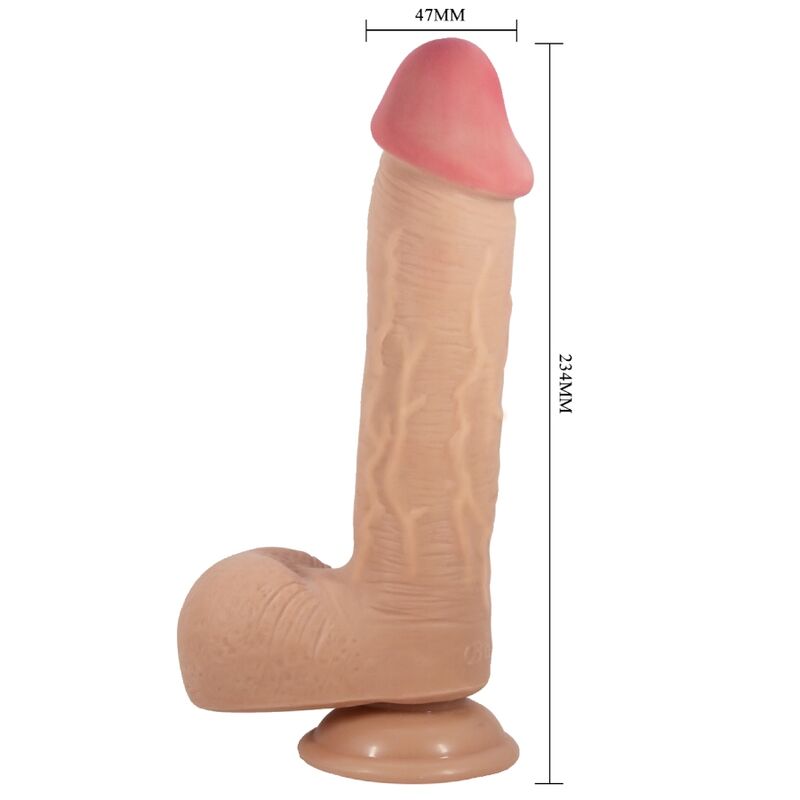 PRETTY LOVE - Realistisk dildo med sugkopp 23,4 cm
