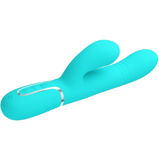 PRETTY LOVE multifunktionell G-spot vibrator Aqua Green