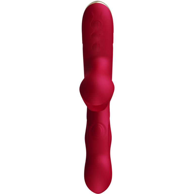 Armony Bump vibrator med sugkopp i burgundy