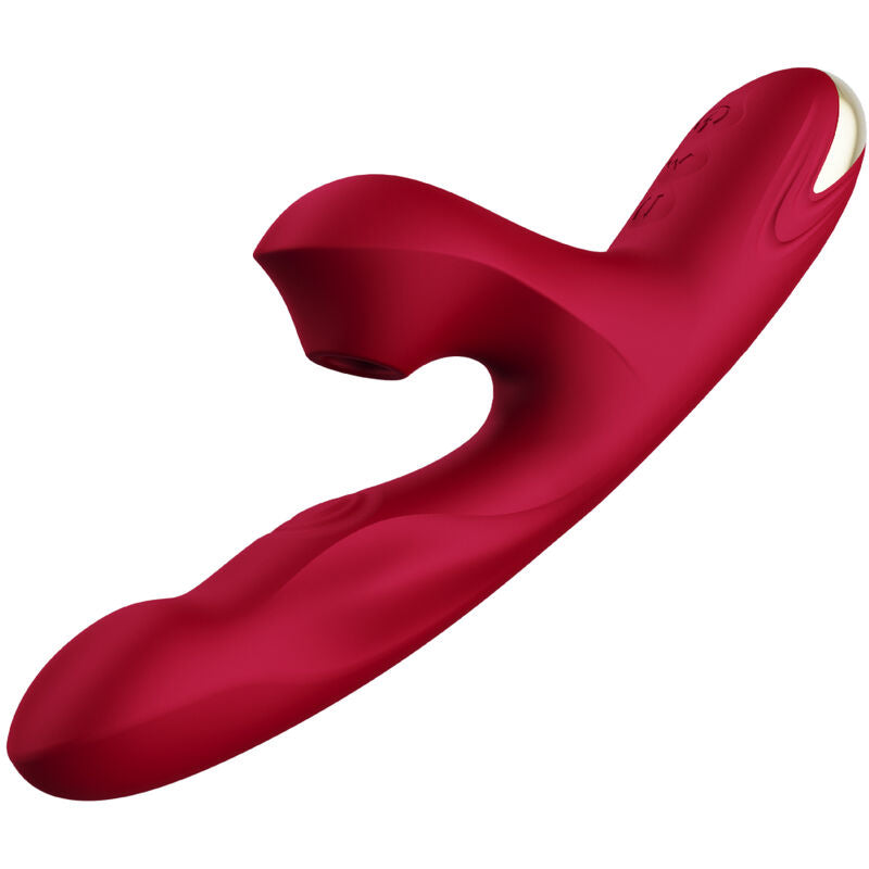 Armony Bump vibrator med sugkopp i burgundy