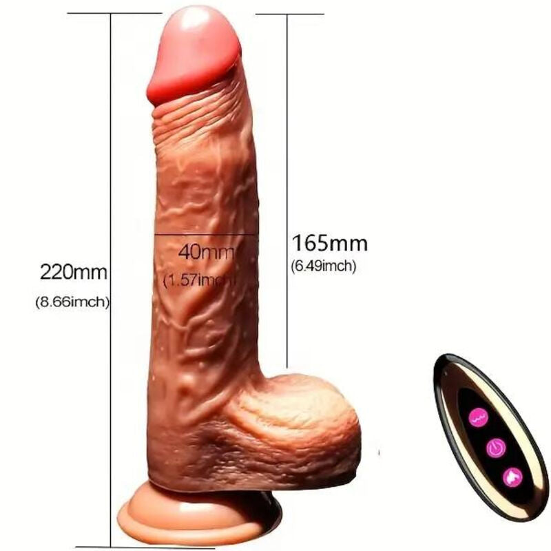 Armony realistisk dildo vibrator med fjärrkontroll 22,5 cm