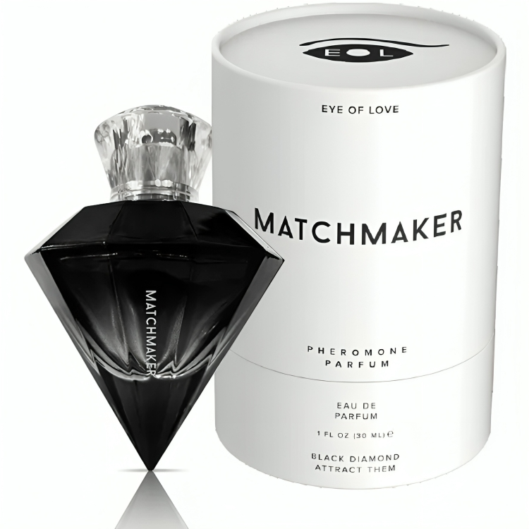 EYE OF LOVE Matchmaker Black Diamond parfymflaska 30 ml