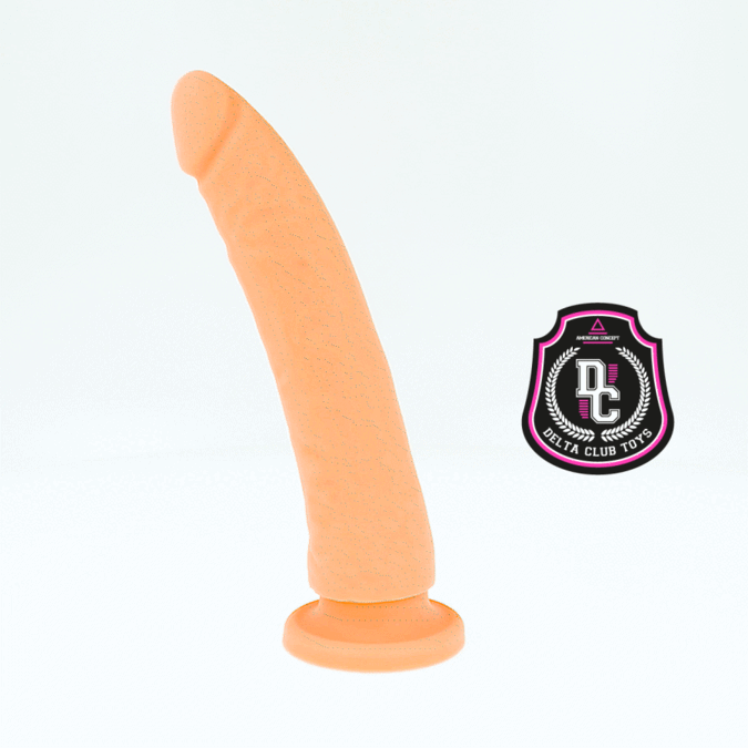 DELTA CLUB Natural Dildo i medicinsk silikon, 20 cm