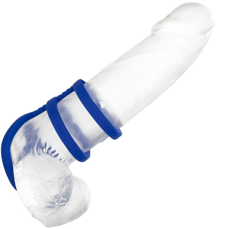 Admiral Triple Cock Cage Blue från CalExotics