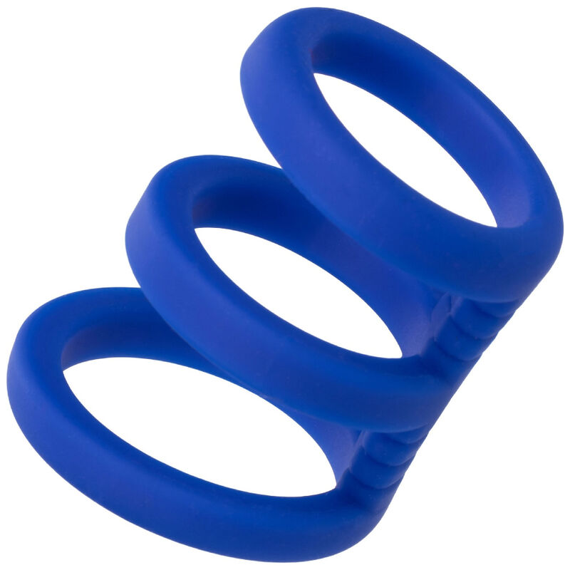 Admiral Triple Cock Cage Blue från CalExotics