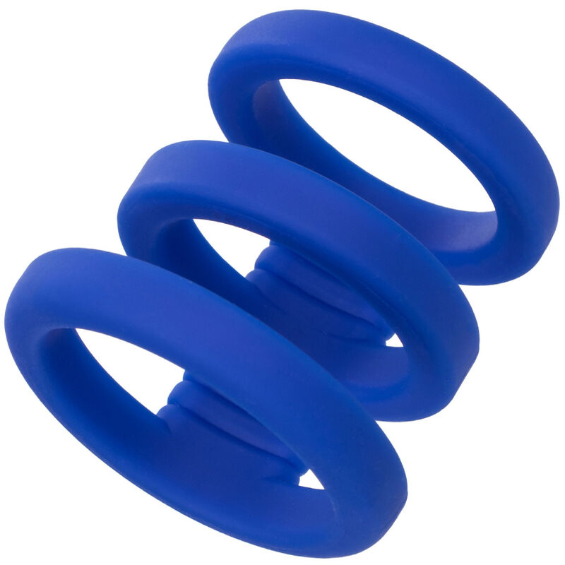 Admiral Triple Cock Cage Blue från CalExotics