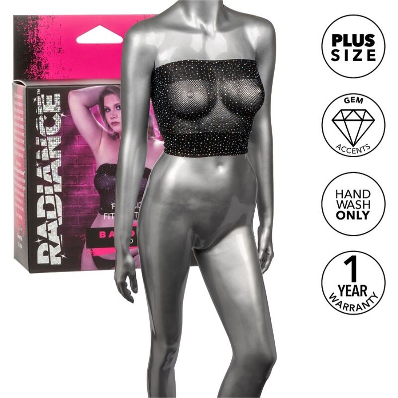 CalExotics Radiance Bandeau Top i plus size