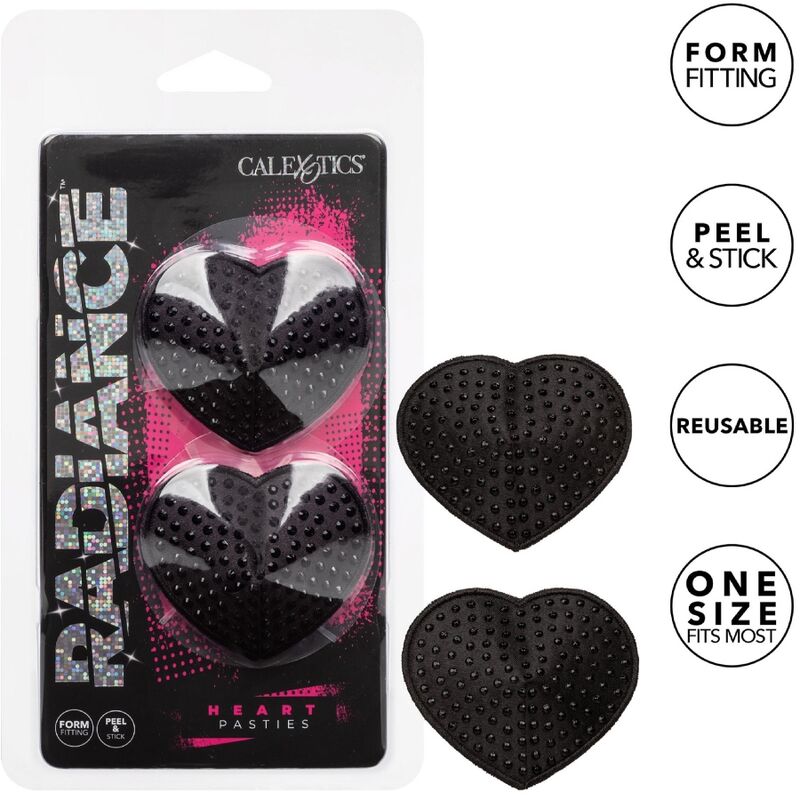 CALEXOTICS - RADIANCE HJÄRTFORMADE NIPPLE SHIELDS