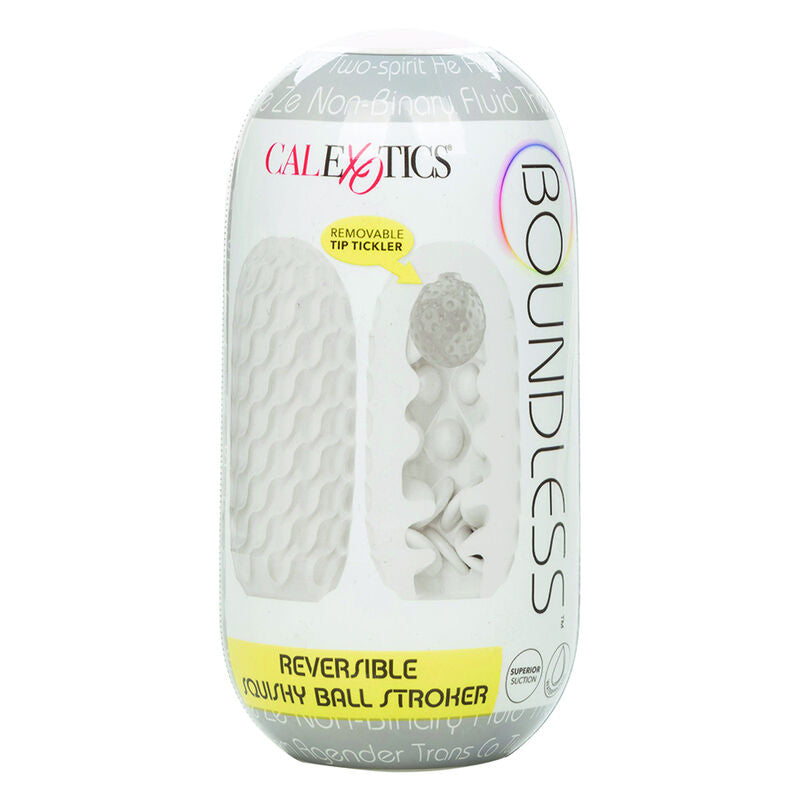CalExotics Boundless Reversible Squishy Ball Stroker i gult