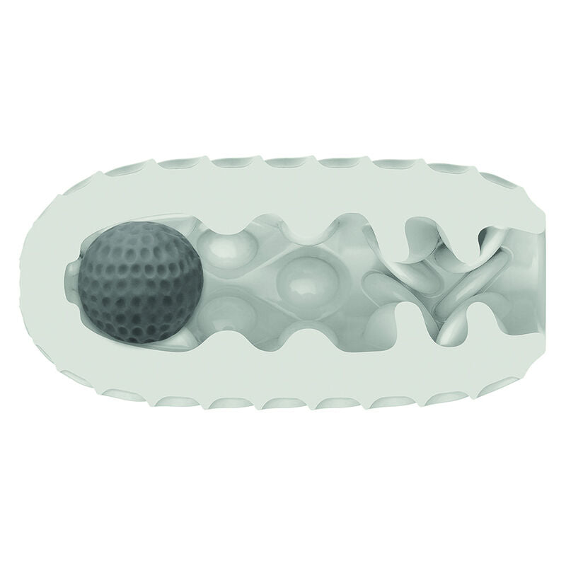 CalExotics Boundless Reversible Squishy Ball Stroker i gult