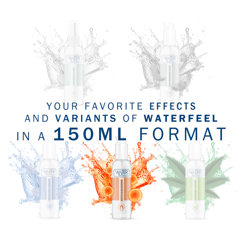 WATERFEEL värmeeffektsglidmedel 150 ml