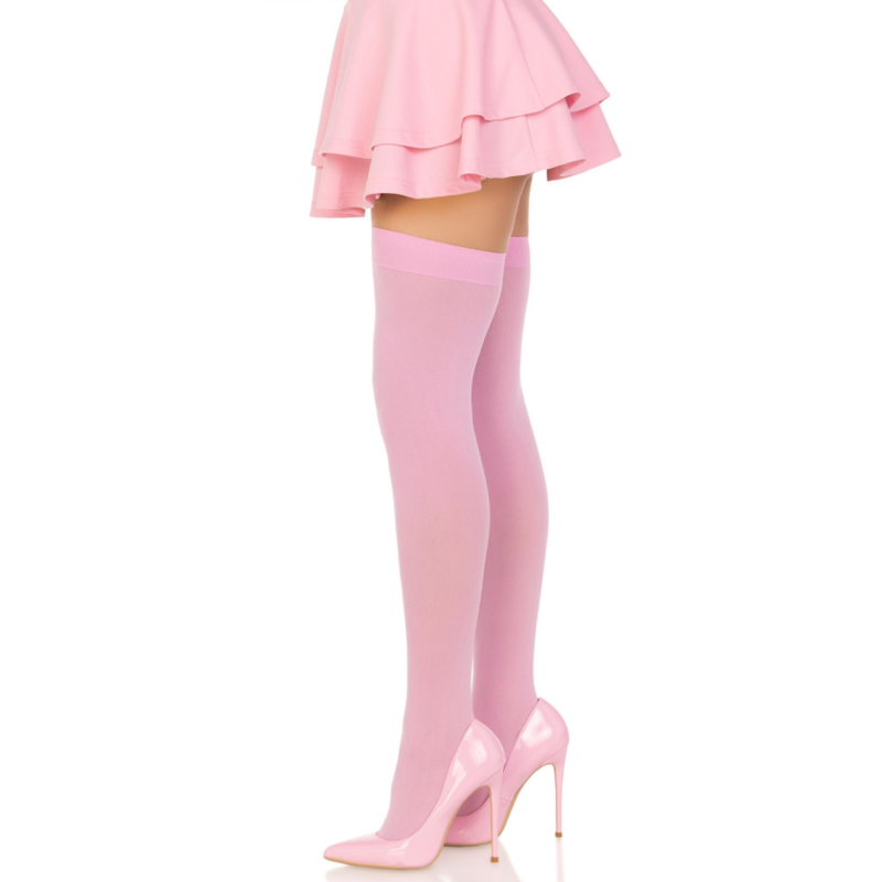 Nylonstrumpor i rosa från Leg Avenue