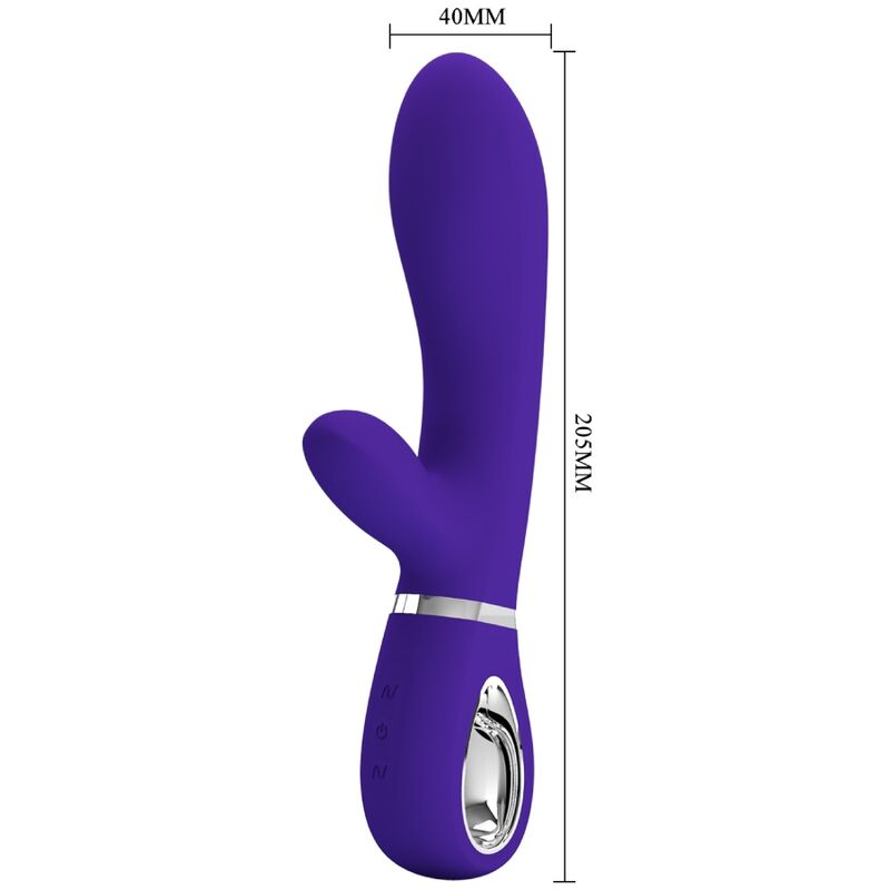 PRETTY LOVE Thomas multifunktionell G-punktsvibrator i lila