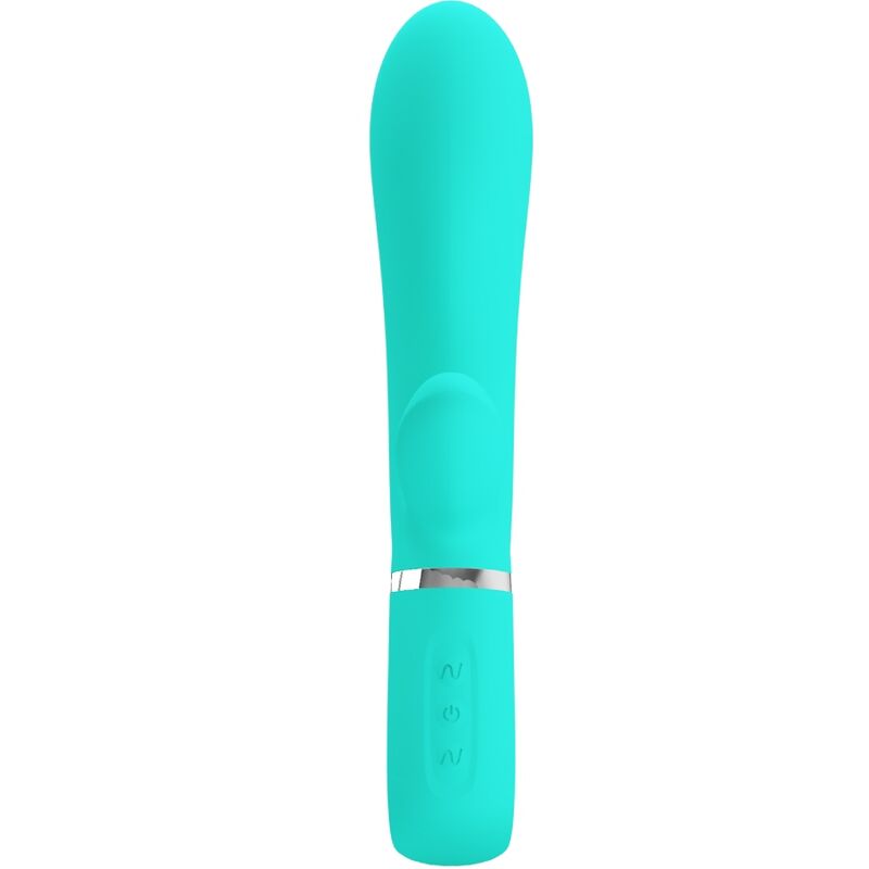 PRETTY LOVE Thomas multifunktionell G-punktsvibrator Aqua Green