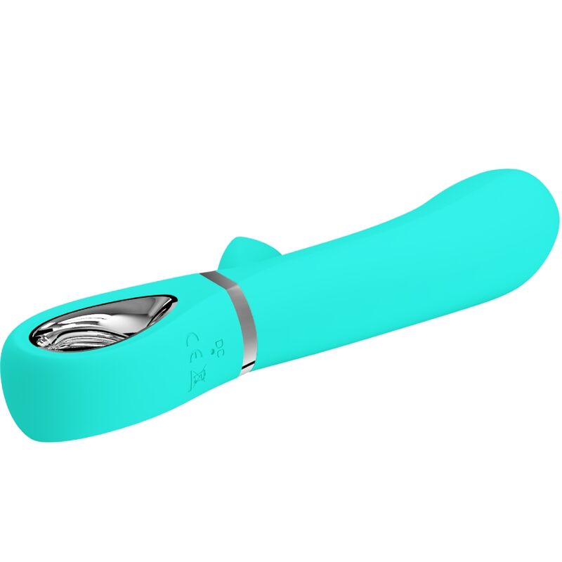 PRETTY LOVE Thomas multifunktionell G-punktsvibrator Aqua Green