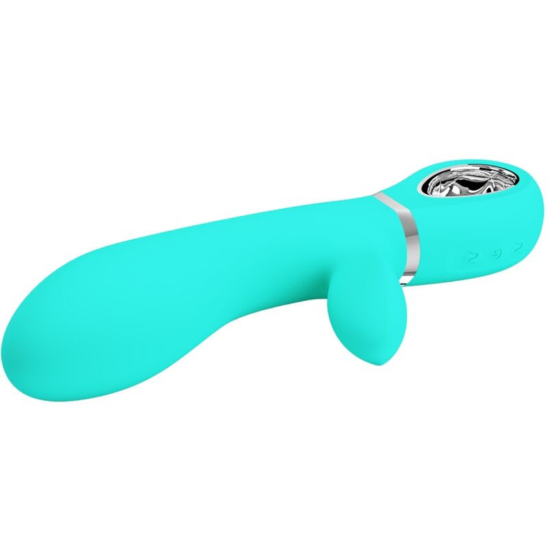 PRETTY LOVE Thomas multifunktionell G-punktsvibrator Aqua Green