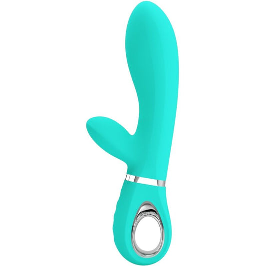 PRETTY LOVE Thomas multifunktionell G-punktsvibrator Aqua Green
