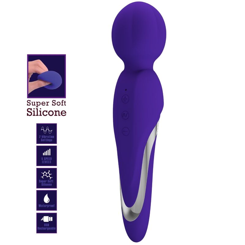 Pretty Love Walter Vibrator Vand i purpur