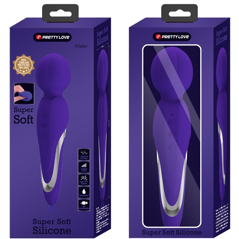 Pretty Love Walter Vibrator Vand i purpur