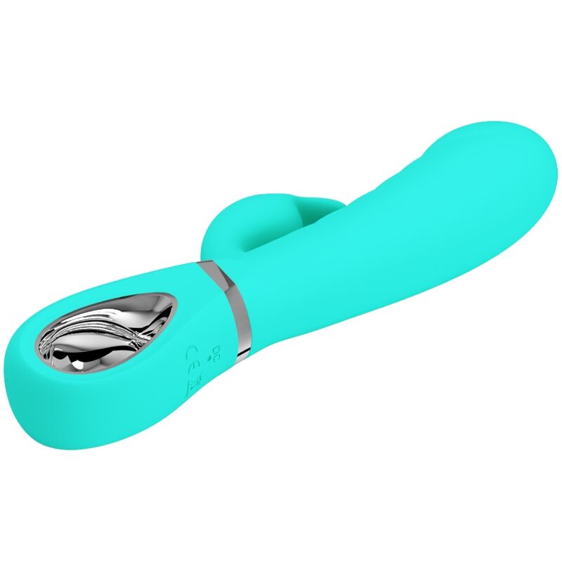 Pretty Love Prescott multifunktionell G-punktsvibrator i aqua grön