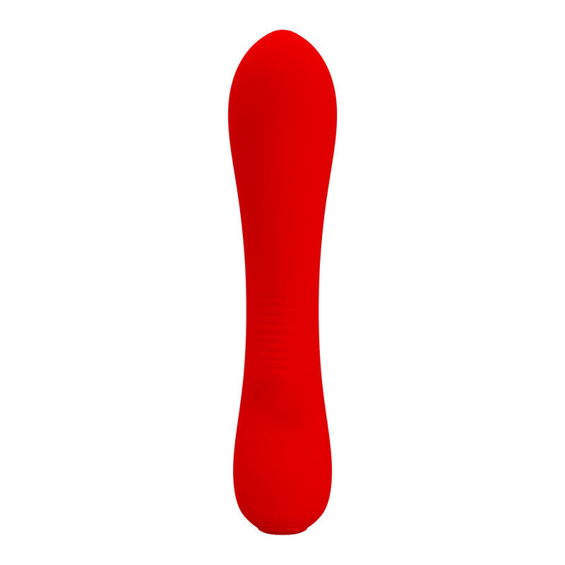Pretty Love Prescott återladdningsbar vibrator i röd färg
