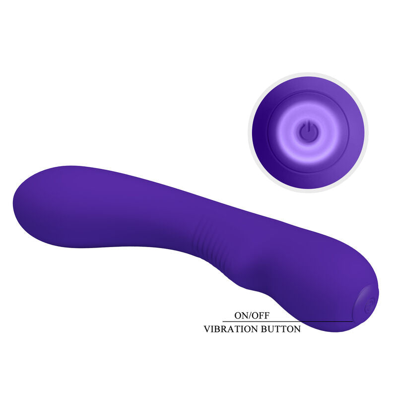 PRETTY LOVE Prescott återladdningsbar vibrator i lila