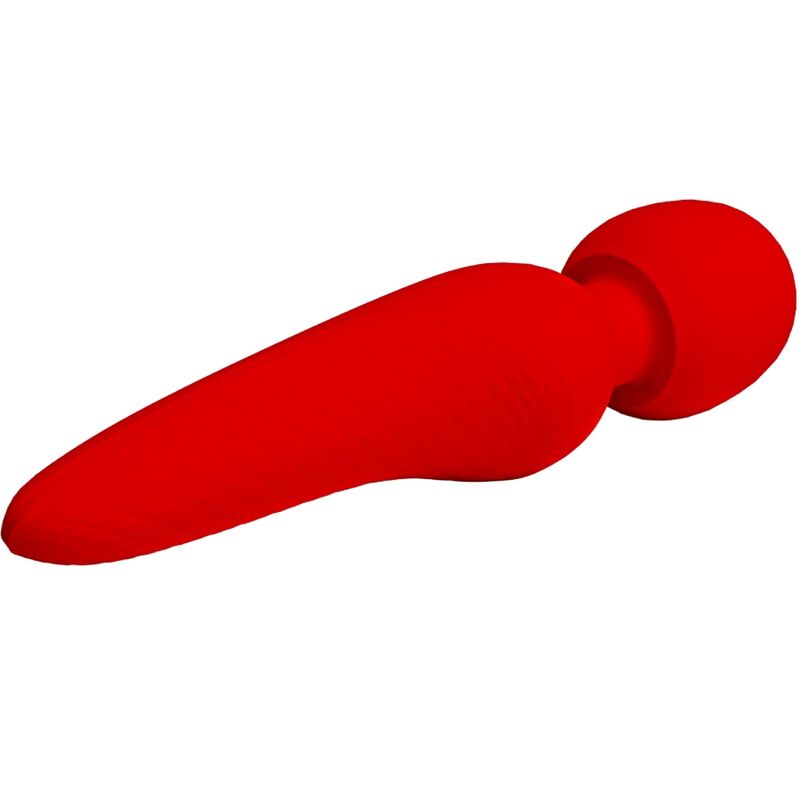 PRETTY LOVE Meredith Massager med 12 vibrationslägen i röd färg