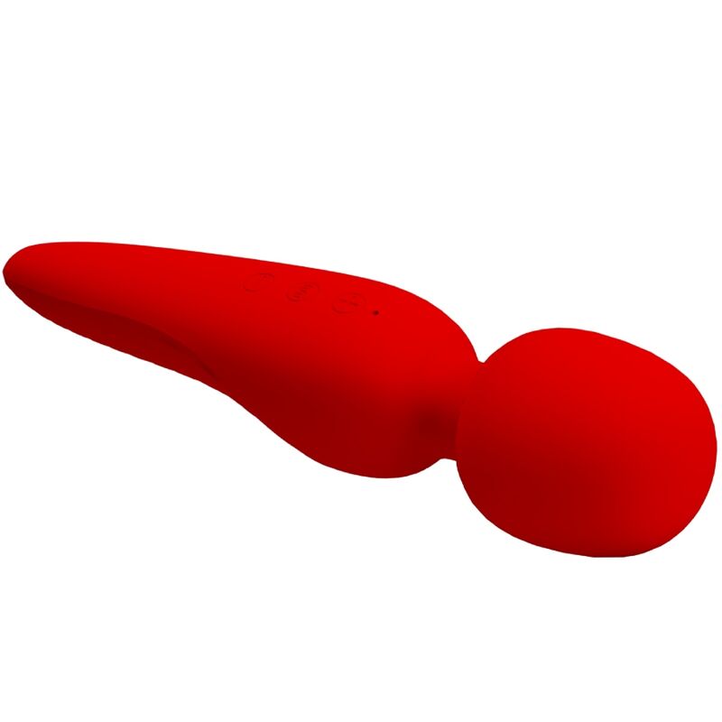 PRETTY LOVE Meredith Massager med 12 vibrationslägen i röd färg