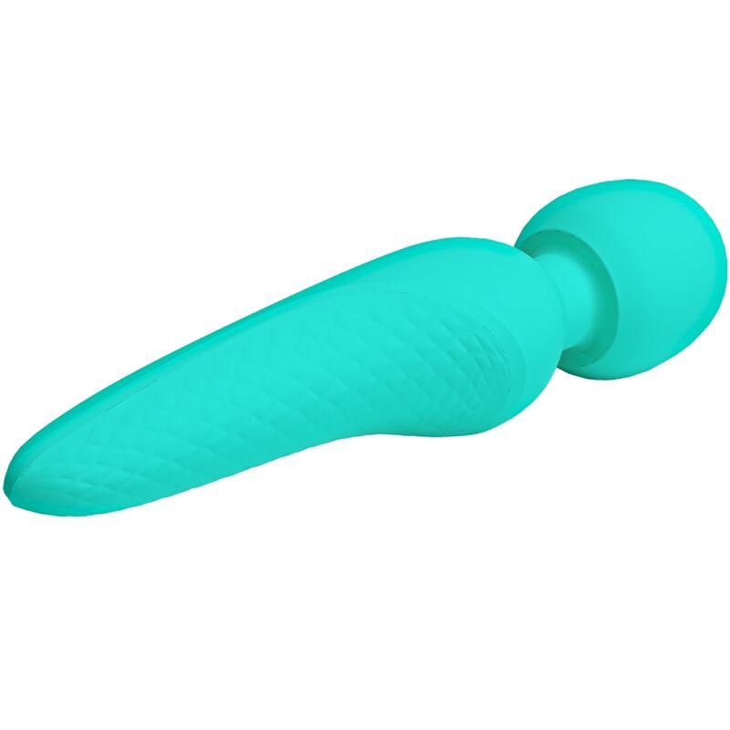 PRETTY LOVE Meredith Massager i aqua grön med 12 vibrationslägen