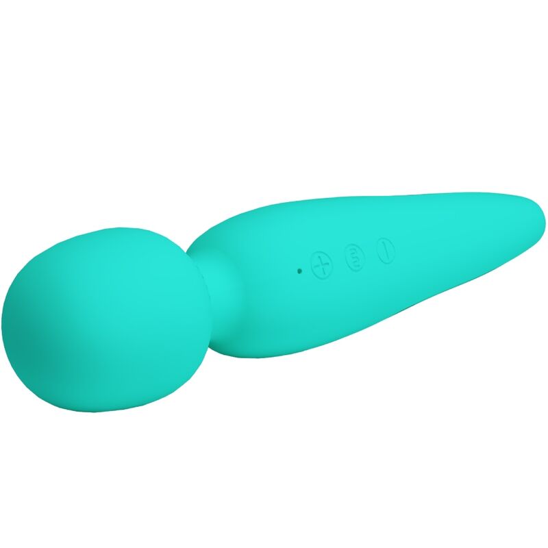 PRETTY LOVE Meredith Massager i aqua grön med 12 vibrationslägen